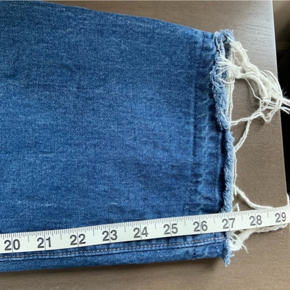 UNIVERSAL THREAD Women’s High Rise Vintage Straight Raw Hem Jeans Size 18 - Picture 14 of 14